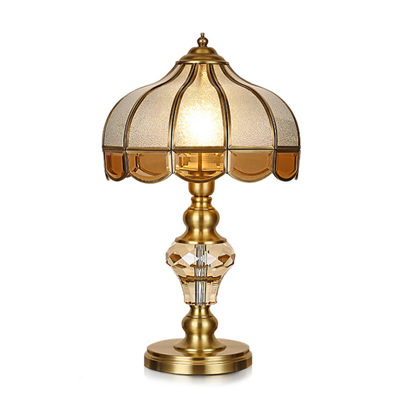 Vintage Pure Brass European Bedroom Lamps