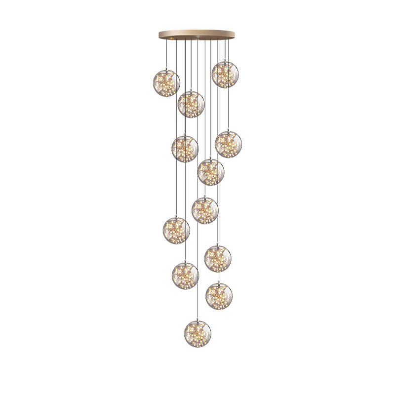 Starry sky chandelier