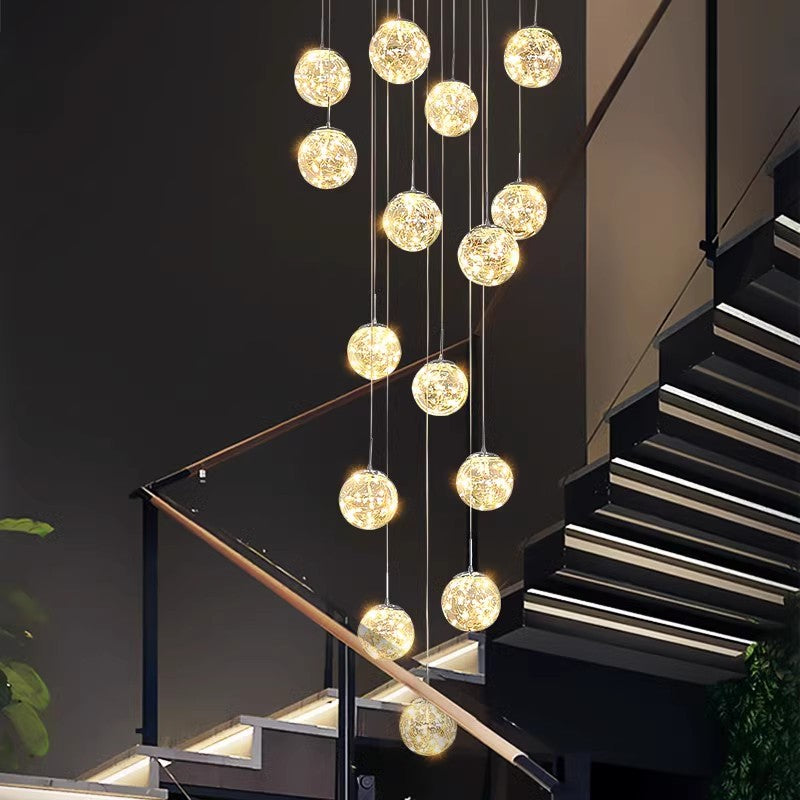 Starry sky chandelier