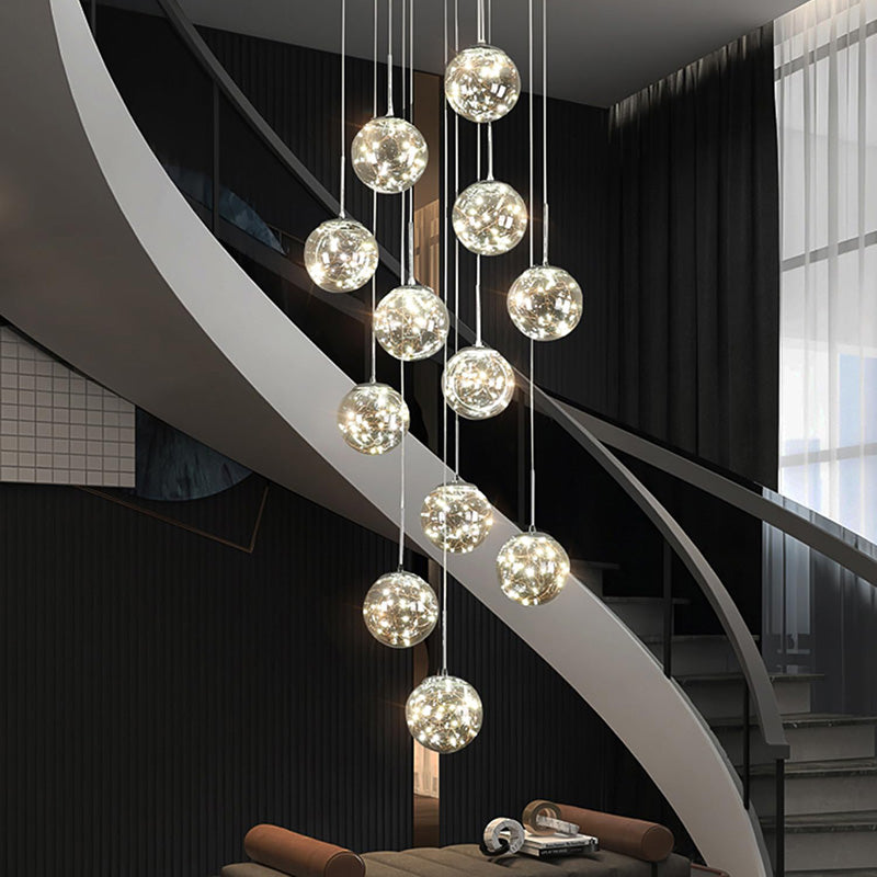 Starry sky chandelier
