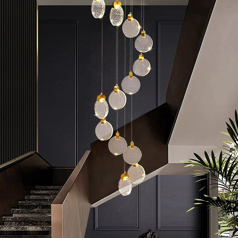 Bubble Round Crystal Chandelier