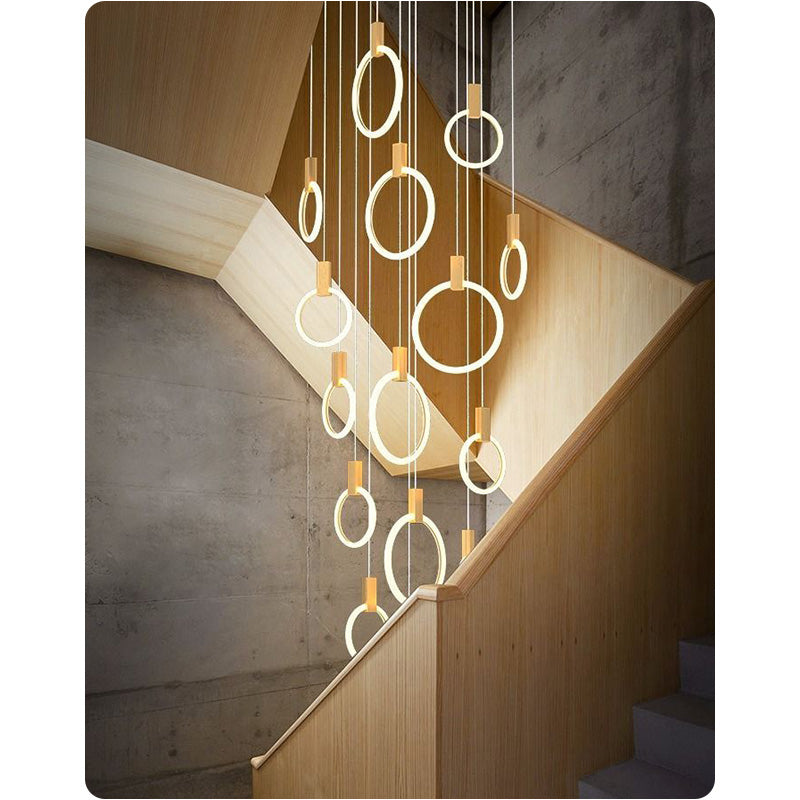 Creative Pull Ring Chandelier