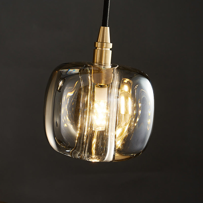 Pure Copper Anthracite K9 Crystal Chandelier
