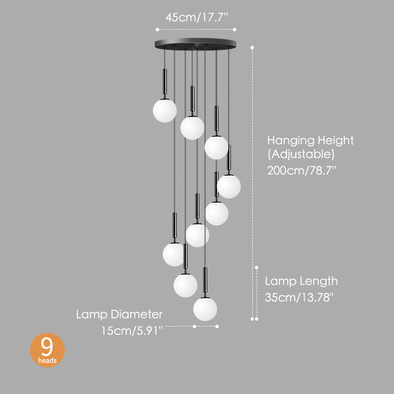 Creative Spherical Chandelier