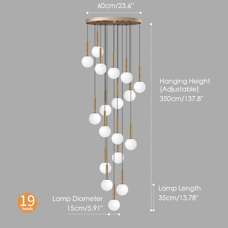 Creative Spherical Chandelier