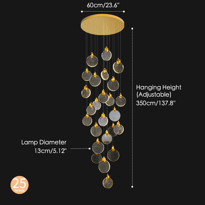 Bubble Round Crystal Chandelier