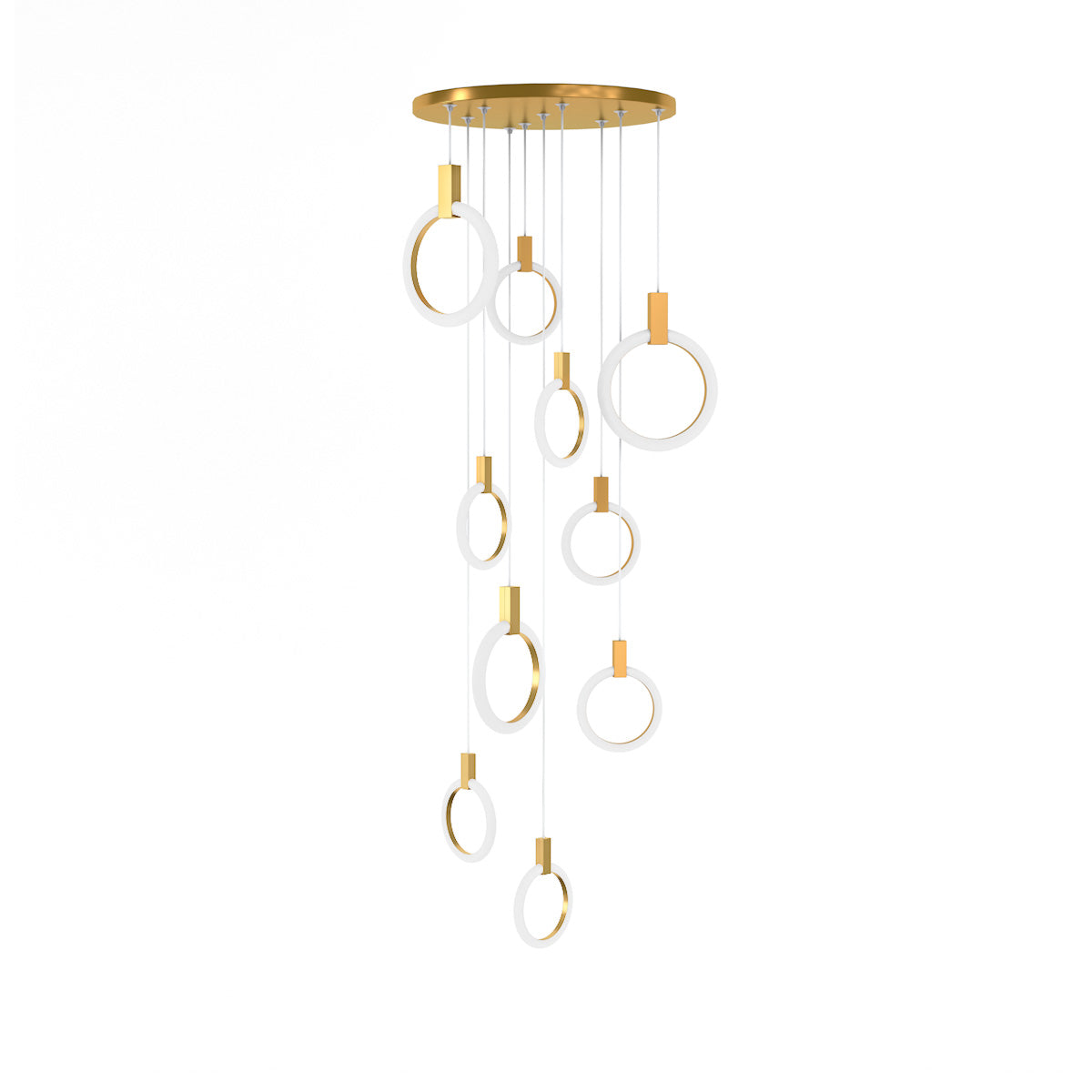Creative Pull Ring Chandelier