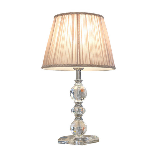 North Battery Style Crystal Table Lamp