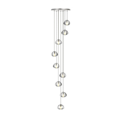 Modern Ice Cube Crystal Chandelier