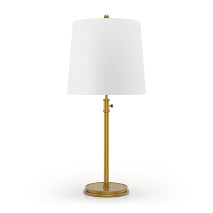 American Style Pure Copper Adjustable Table Lamp