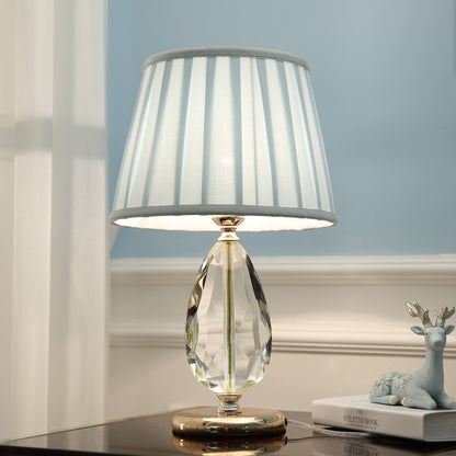 Nightstand Crystal Table Lamp