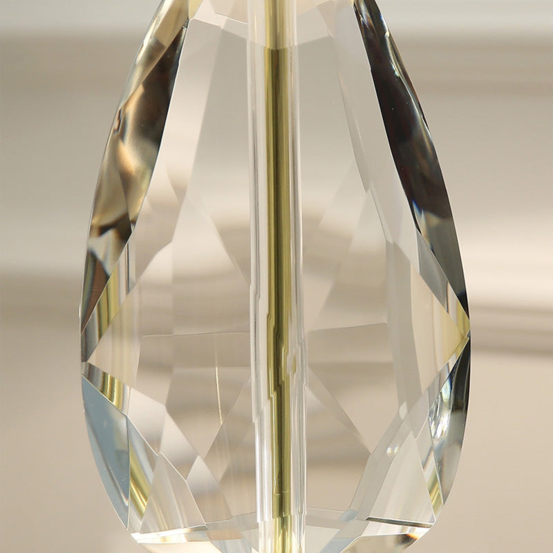 Nightstand Crystal Table Lamp