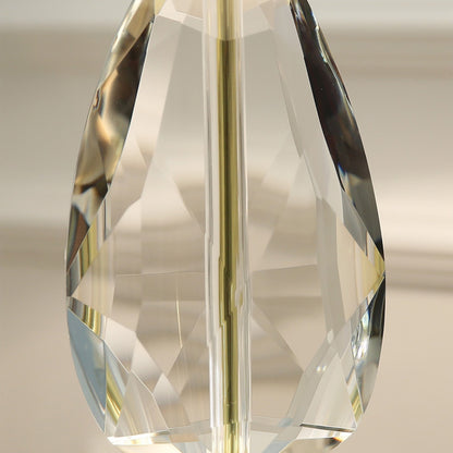 Nightstand Crystal Table Lamp