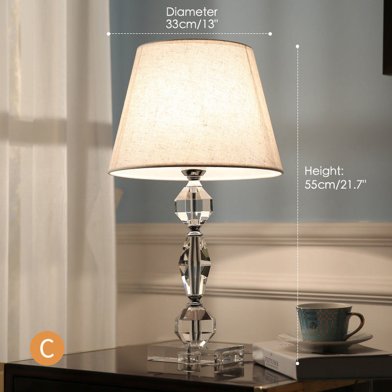 Modern Crystal Table Lamp