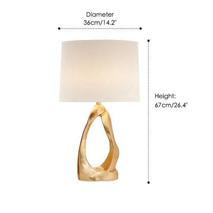 American Art Table Lamp